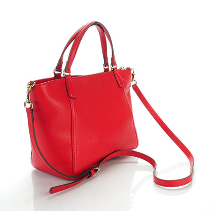 Gucci Cellarius Calfskin Small Soho Top Handle Bag Tobasco 3 of 7