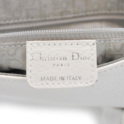 Christian Dior Leather Whipstitch Gaucho White 8 of 9