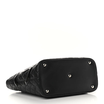Chanel Calfskin Quilted Large Cambon Tote Black 4 of 10