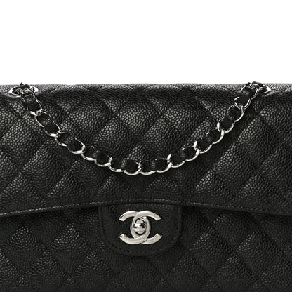 Chanel Caviar Quilted Small Double Flap Black 7 of 10