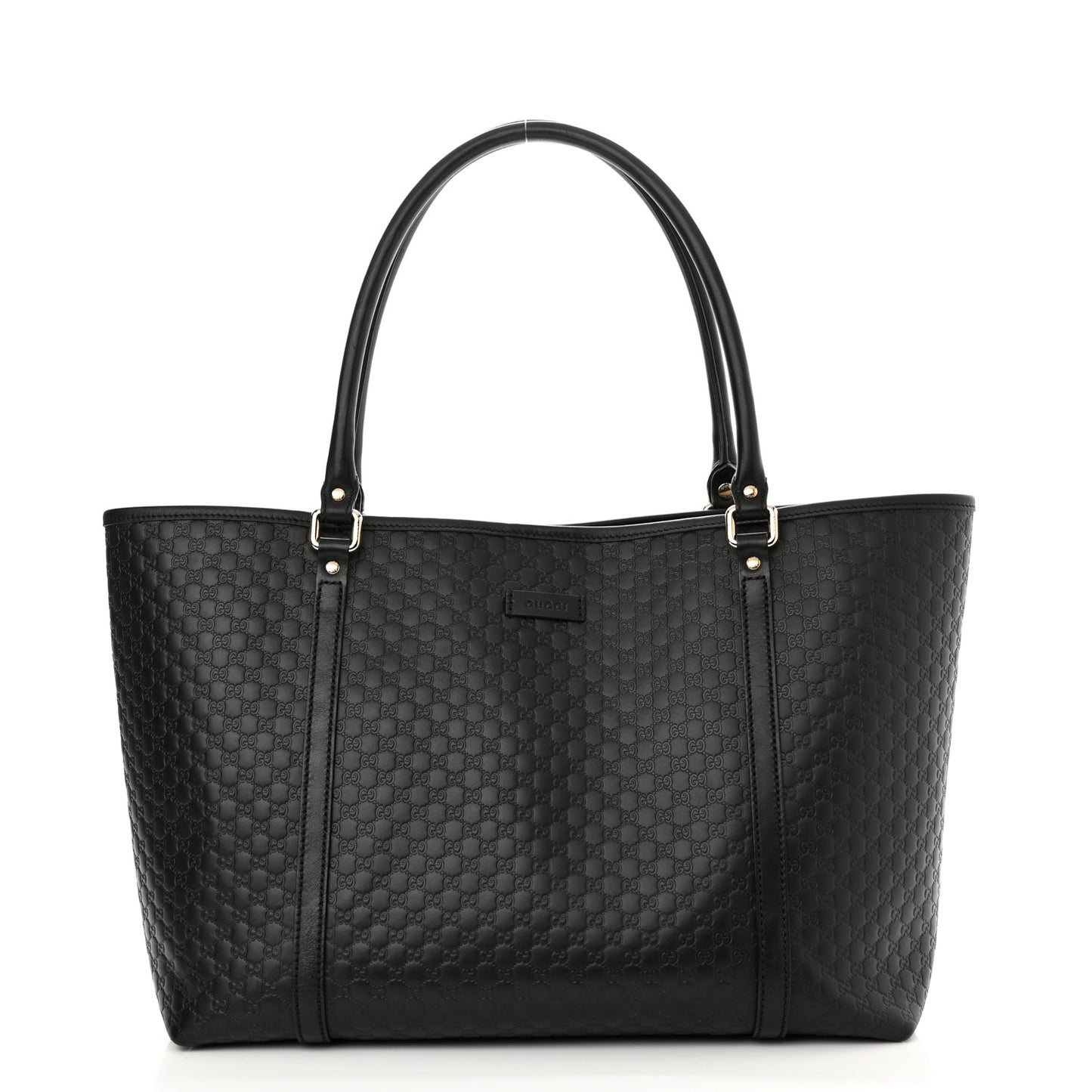 Microguccissima Medium Joy Tote Black