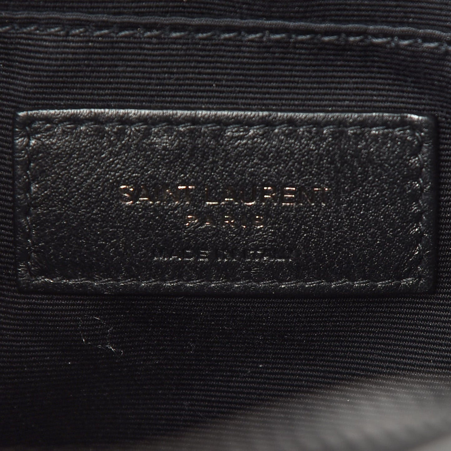 Calfskin Matelasse Monogram Lou Camera Bag Black