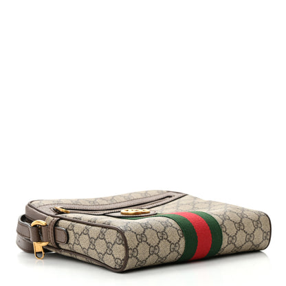 Gucci GG Supreme Monogram Web Small Ophidia Messenger Bag Brown 4 of 18