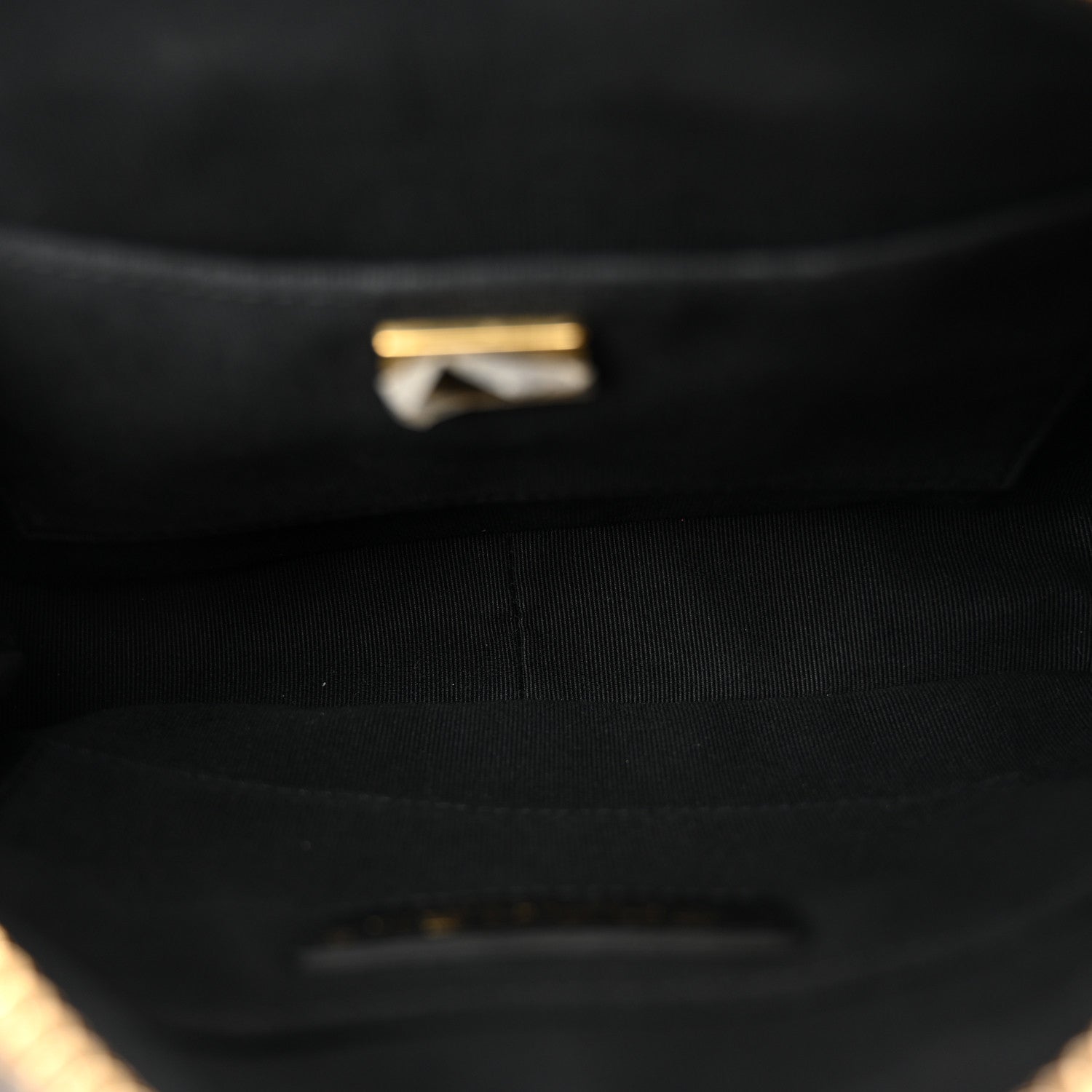 Chanel Calfskin Quilted Small Camera Case Black 5 of 10