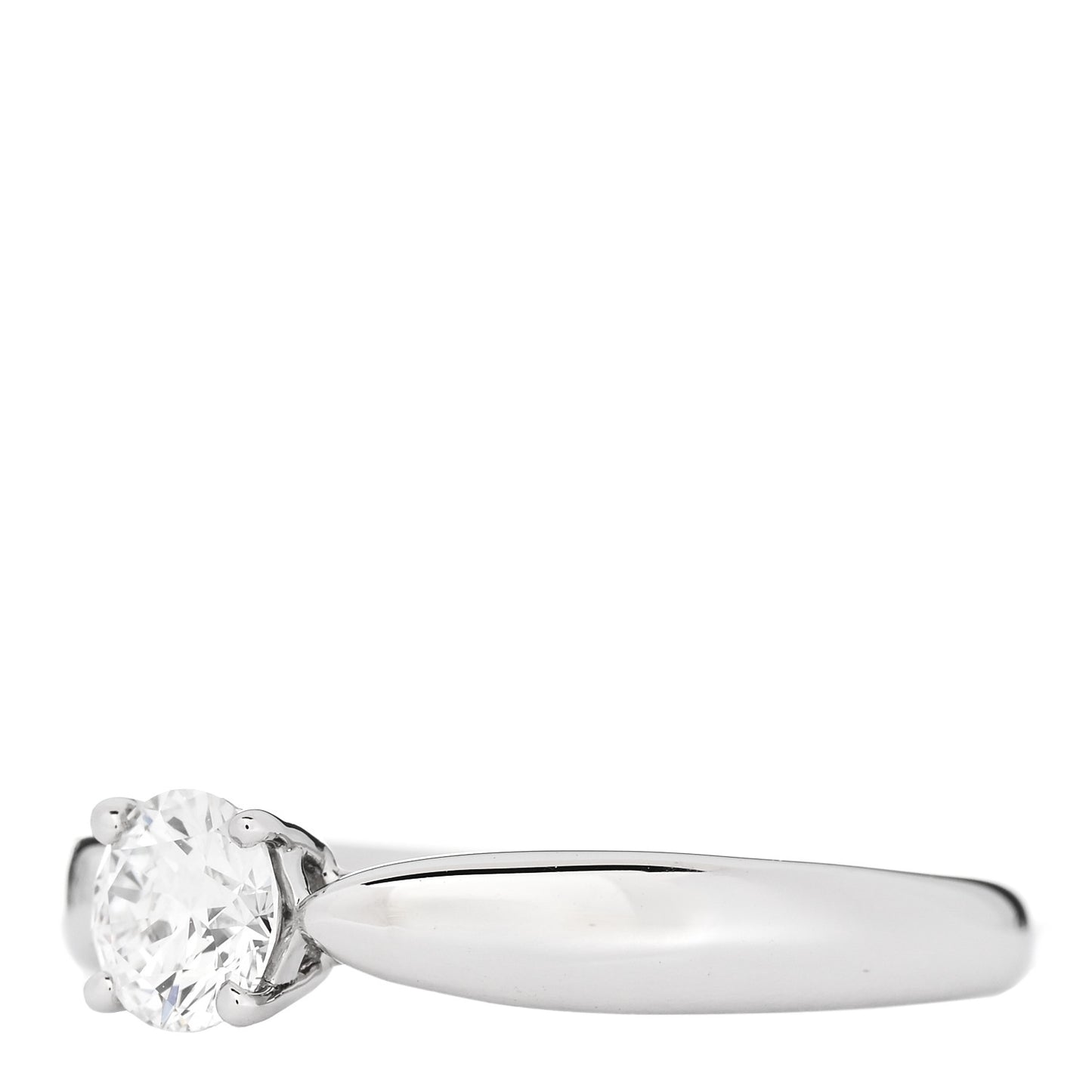 Platinum Diamond .32ct Harmony Solitaire Engagement Ring 47 4