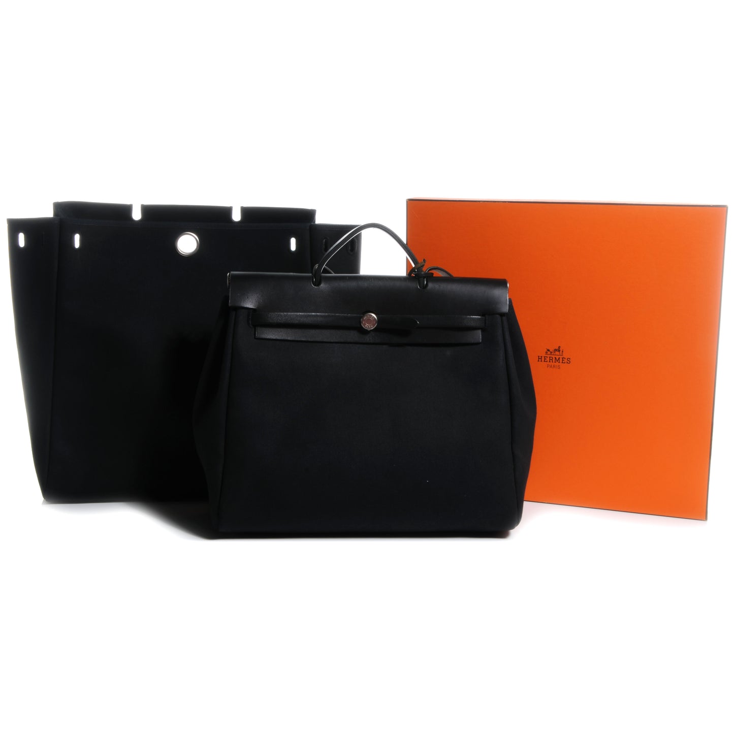 Toile Vache Calfskin Herbag 39 MM Black