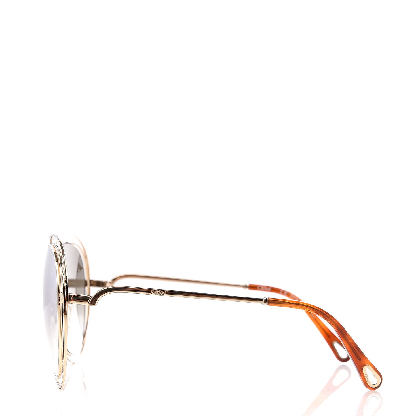 Carlina Round Sunglasses CE134S Gold
