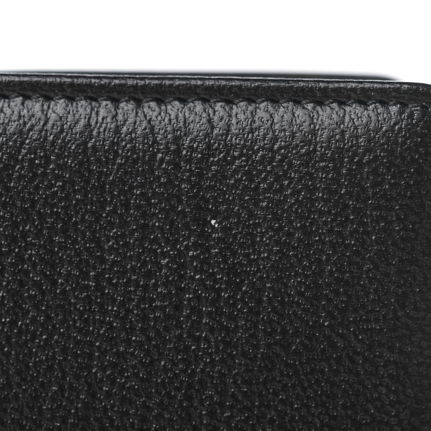 Goatskin Small Pocket Agenda Cover Black