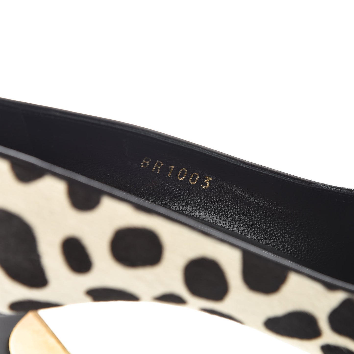 Pony Hair Polka Dot Pumps 39