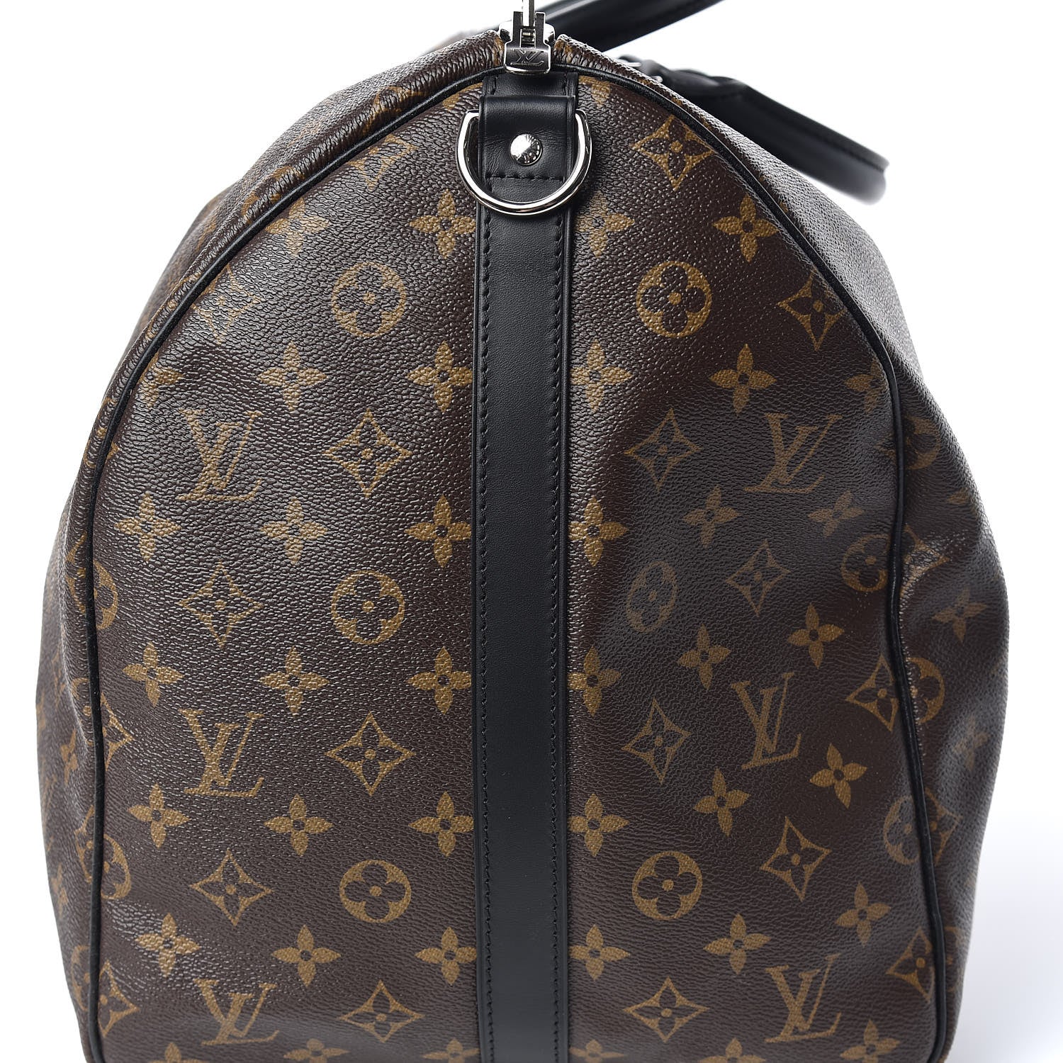 Louis Vuitton Monogram Macassar Keepall Bandouliere 55 12 of 15