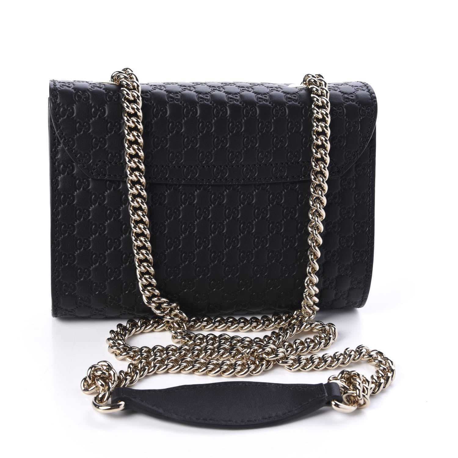 Gucci Microguccissima Mini Emily Shoulder Bag Black 3 of 10