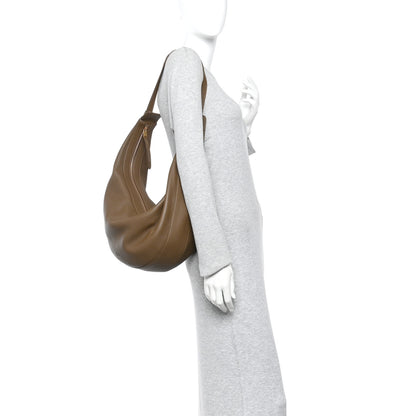 Khaite Pebbled Calfskin Augustina Hobo Hazelnut 2 of 14