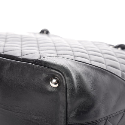Chanel Calfskin Quilted Large Cambon Tote Black White 13 of 18
