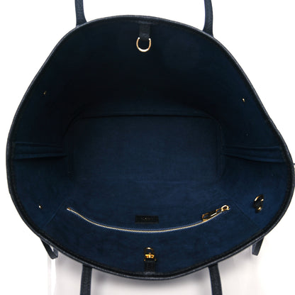 Louis Vuitton Empreinte Monogram Giant Neverfull MM Black 5 of 9