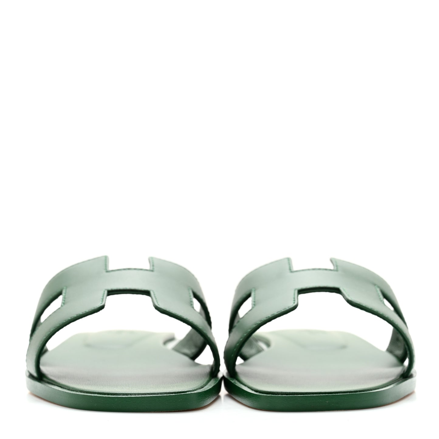 Calfskin Oran Sandals 35 Vert Electrique