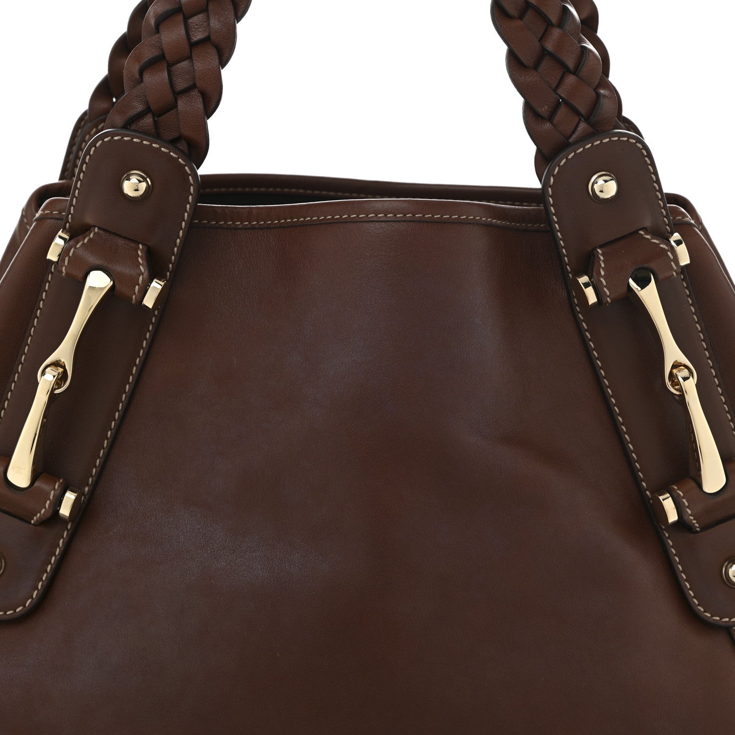 Gucci Calfskin Medium Pelham Shoulder Bag Brown 8 of 10