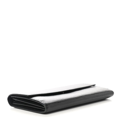 Louis Vuitton Epi Sarah Wallet Black 4 of 6