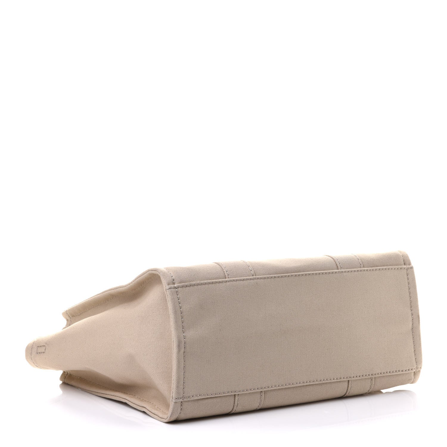 Marc Jacobs Cotton Canvas Medium The Traveler Tote Bag Beige 4 of 10
