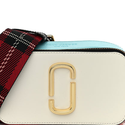 Marc Jacobs Saffiano Small Snapshot Camera Bag Porcelain Multi 8 of 13