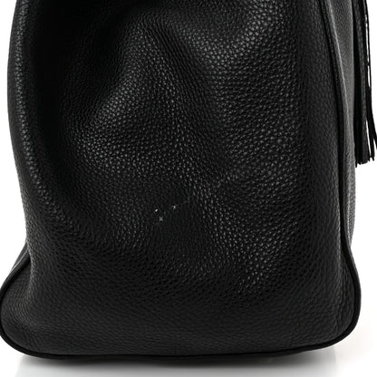 Gucci Pebbled Calfskin Large Soho Shoulder Bag Black 11 of 13
