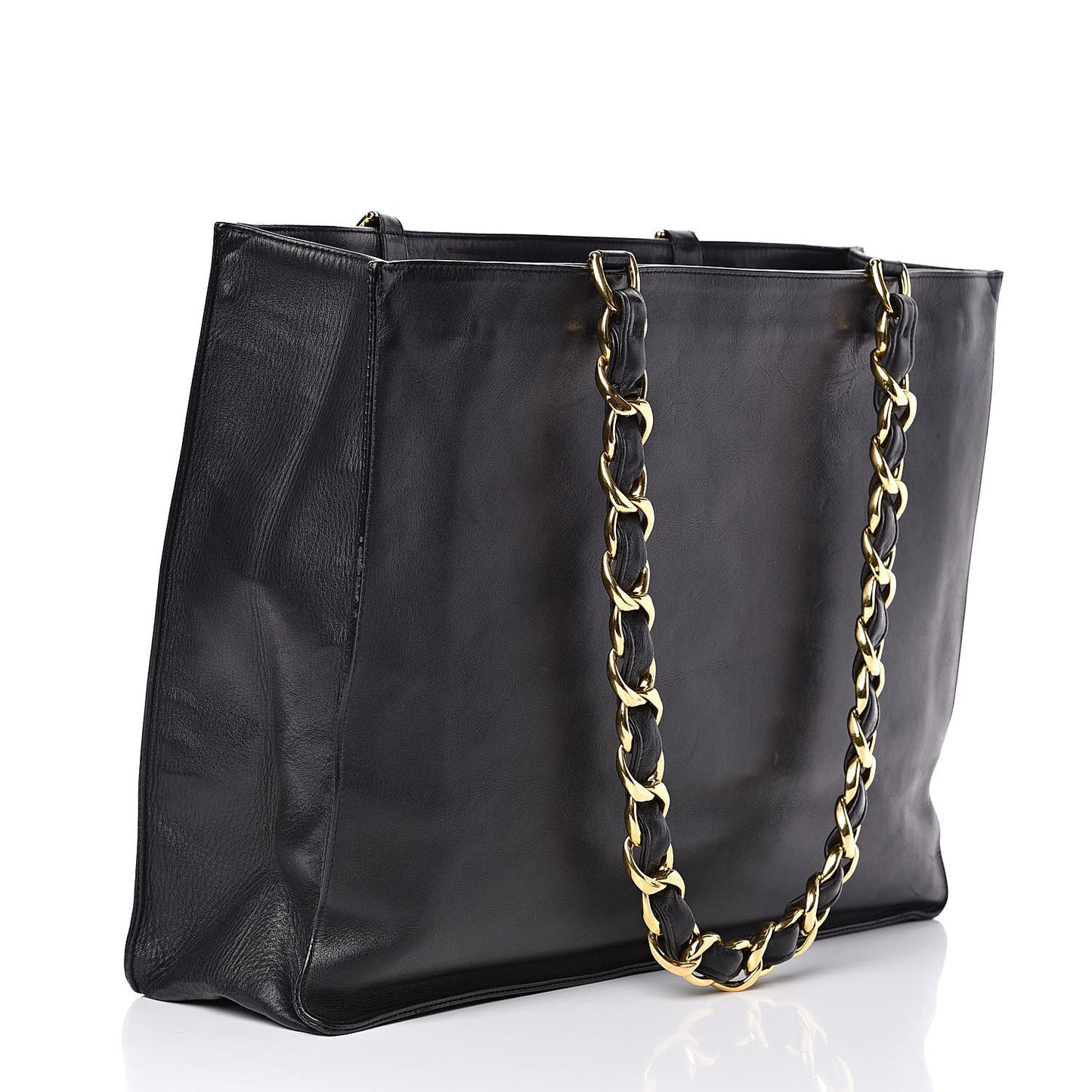 Lambskin CC Shoulder Bag Black