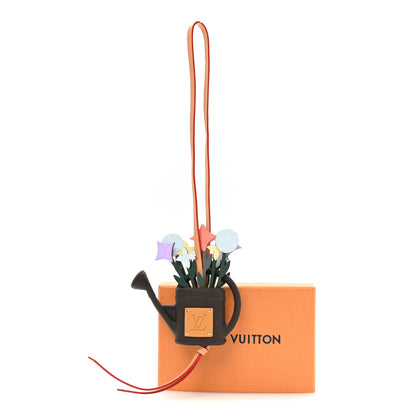 Louis Vuitton LV Flowers Watering Can Bag Charm Key Multicolor 4 of 4
