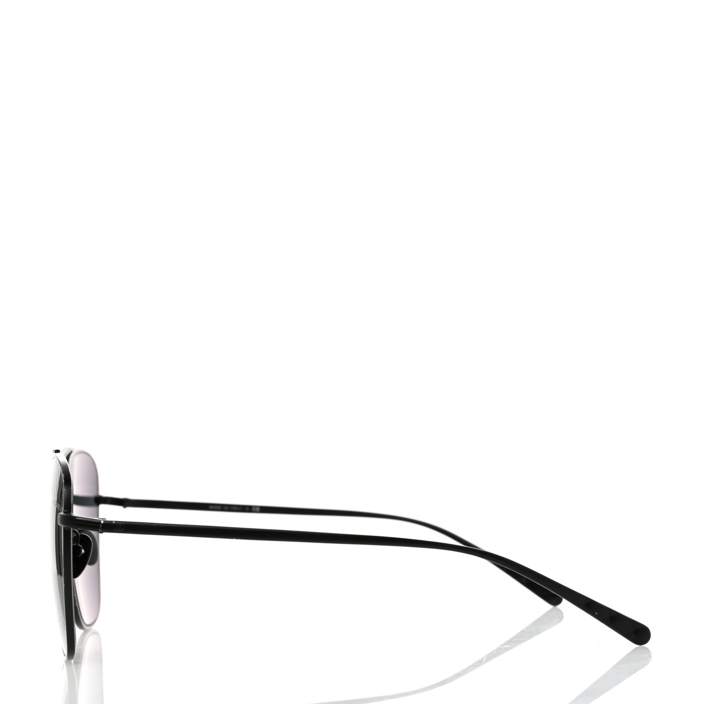 Metal Pilot Sunglasses 4256 Black