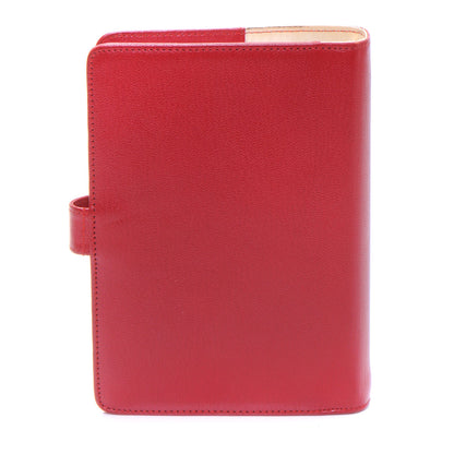 Chanel Leather Small Ring Agenda Planner Red 3 of 6