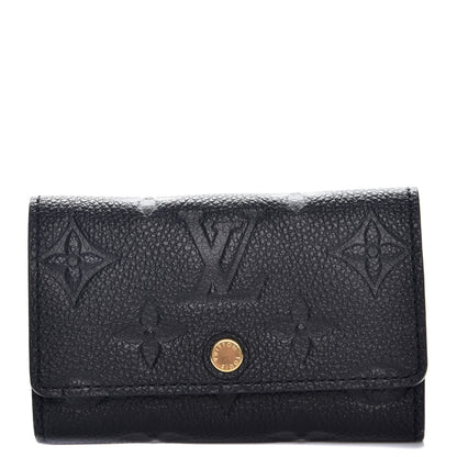 Louis Vuitton Empreinte Multicles 6 Key Holder Black 1 of 7