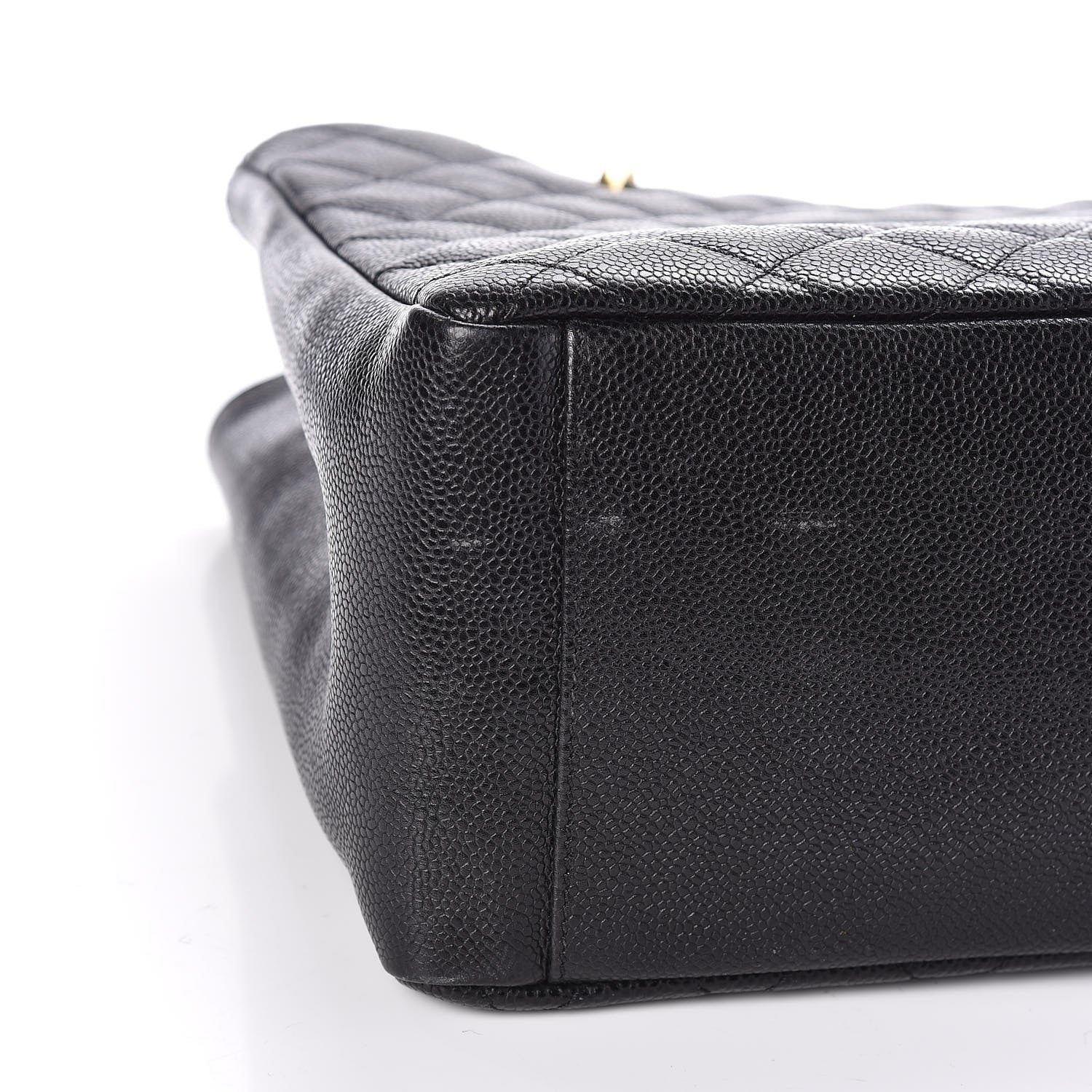 Chanel Caviar Quilted Grand Shopping Tote GST Black 9 of 10