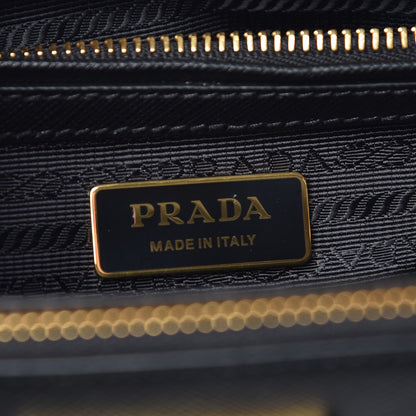 Prada Saffiano Small Galleria Double Zip Tote Black 7 of 8