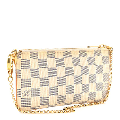Louis Vuitton Damier Azur Pochette Milla MM 3 of 14