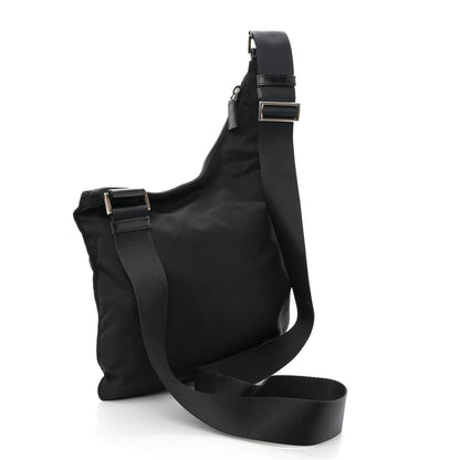 Prada Nylon Vela Sling Messenger Bag Black 3 of 12