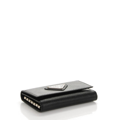 Prada Saffiano 6 Key Holder Nero Black 4 of 6