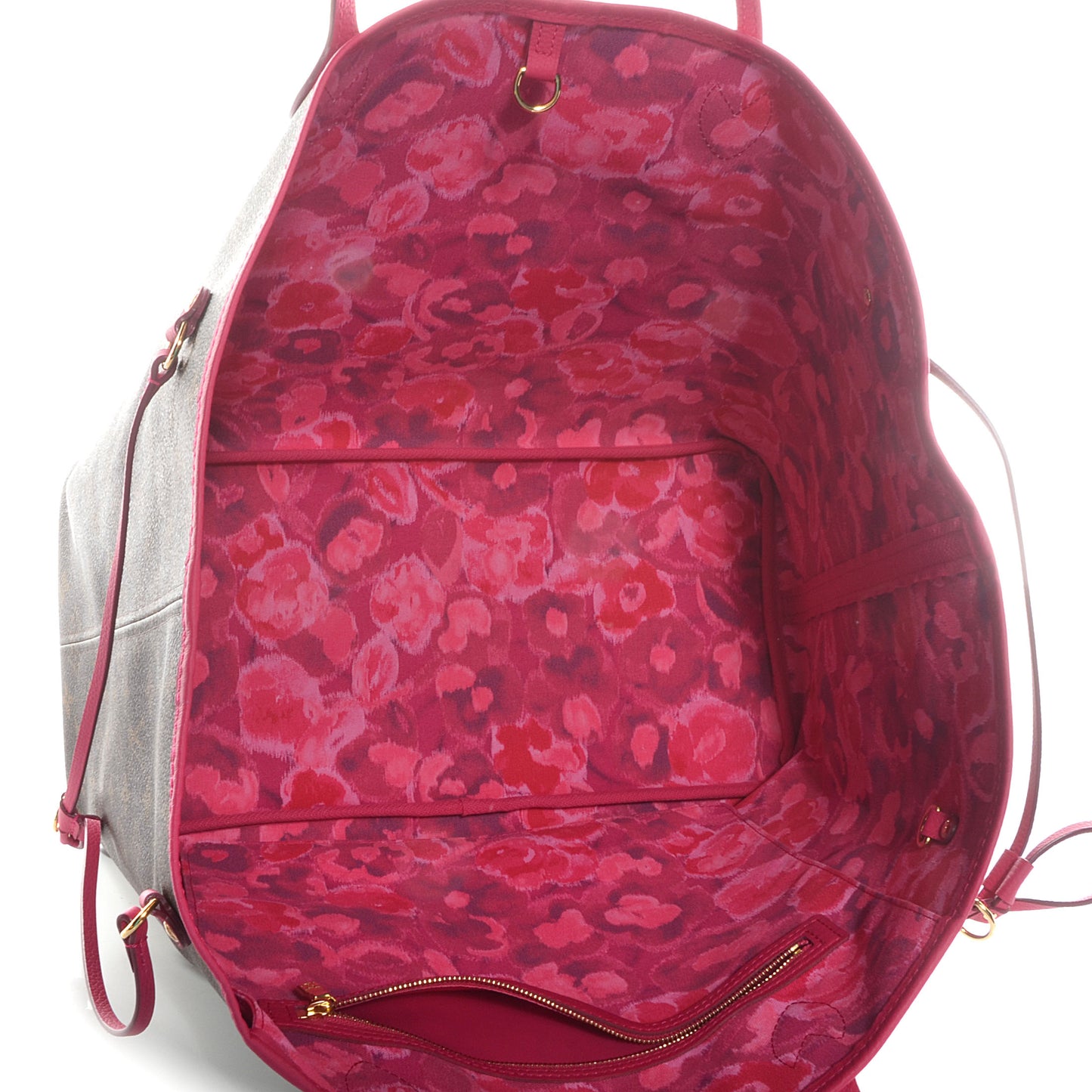 Monogram Articles de Voyage Ikat Neverfull GM Rose Indien