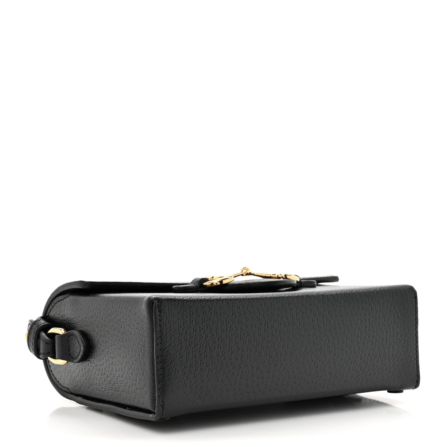 Gucci Calfskin Horsebit 1955 Shoulder Bag Black 4 of 11
