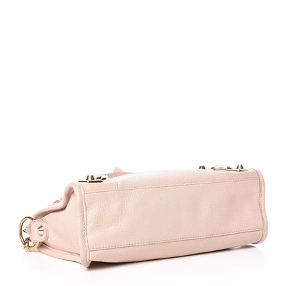 Balenciaga Chevre Gold Metallic Edge Hardware Mini City Rose Aubepine Bois de Rose 4 of 18