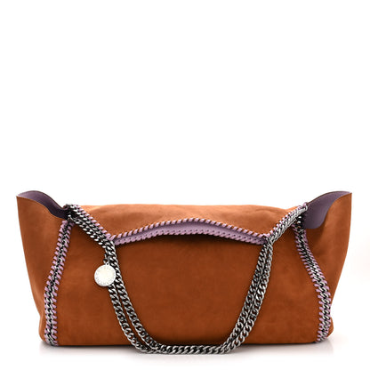 Stella McCartney Shaggy Deer Falabella Reversible Tote Lilac Brown 1 of 16