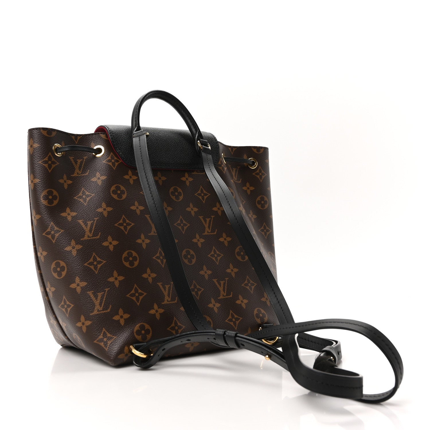 Louis Vuitton Monogram Montsouris PM Black 3 of 9