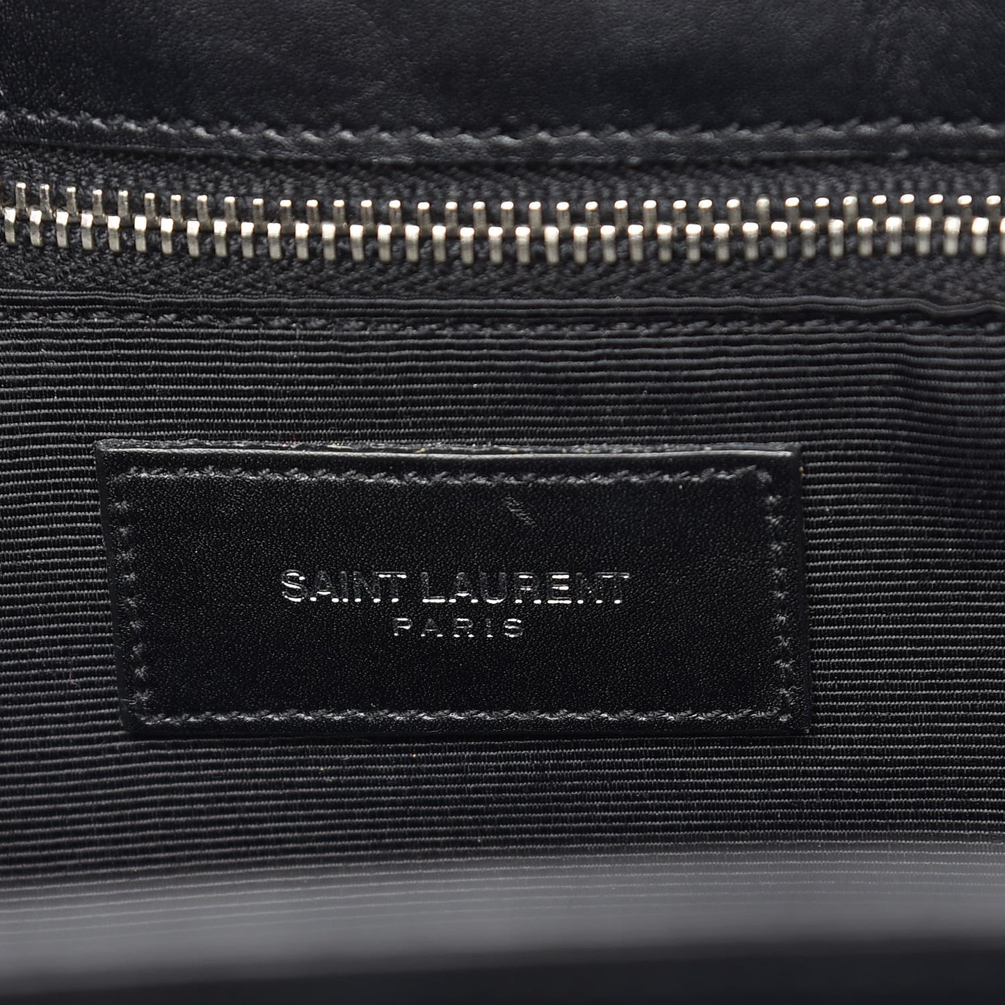 Calfskin Classic Monogram Shopping Bag Black