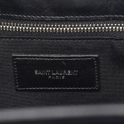 Saint Laurent Calfskin Classic Monogram Shopping Bag Black 7 of 20