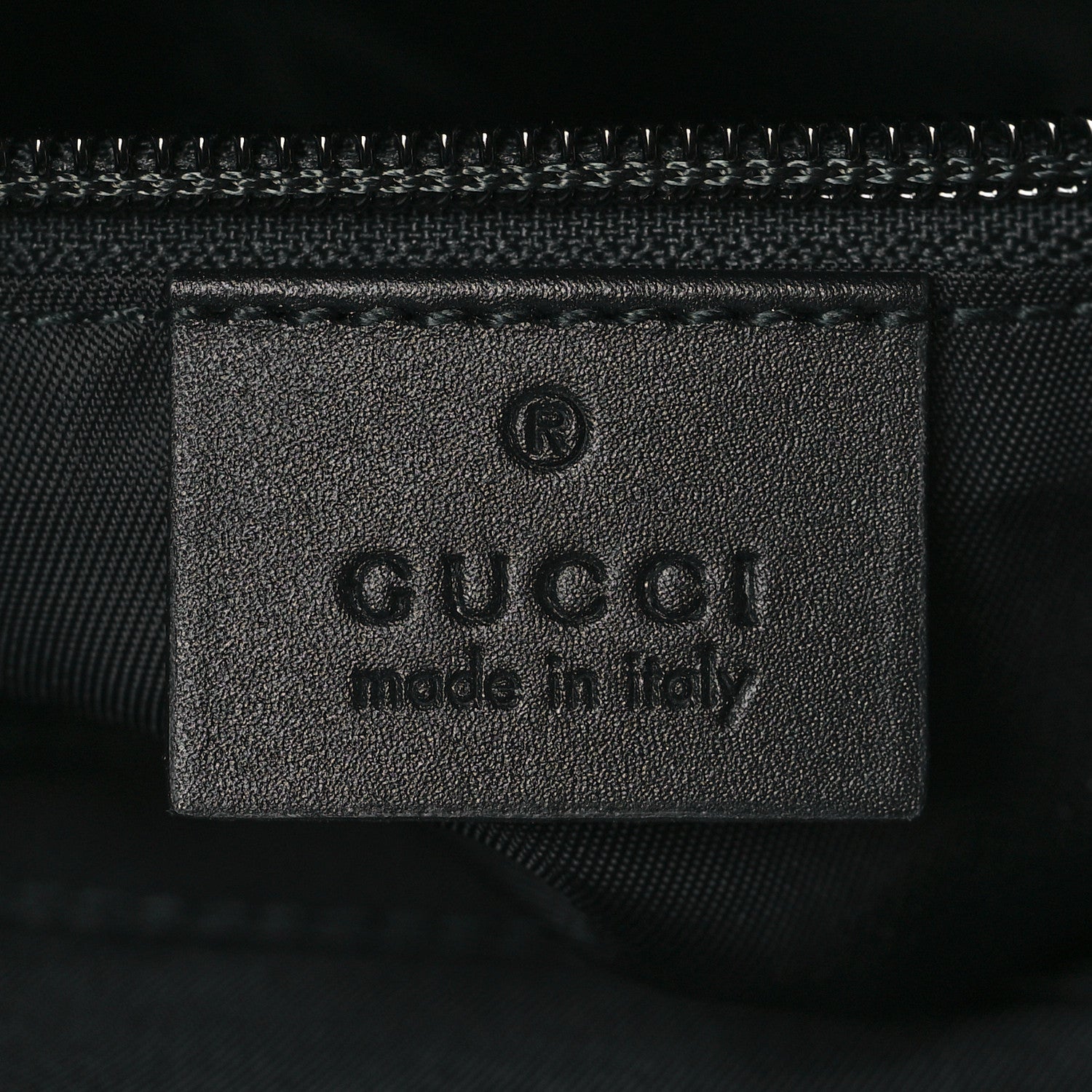 Gucci GG Supreme Monogram Web Messenger Bag Black 5 of 10
