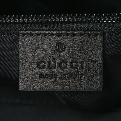 Gucci GG Supreme Monogram Web Messenger Bag Black 5 of 10