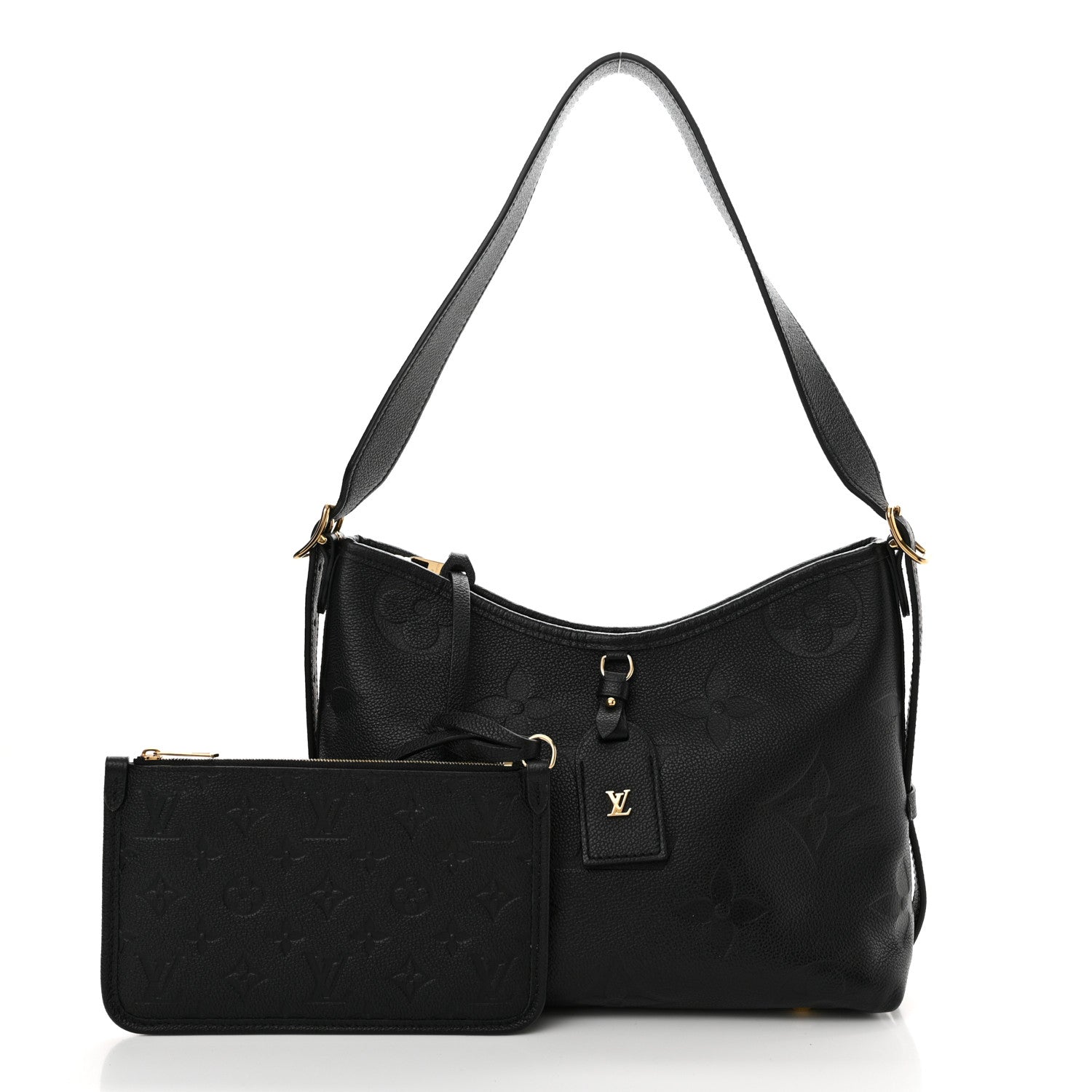 Louis Vuitton Empreinte Carryall PM Black 3 of 10
