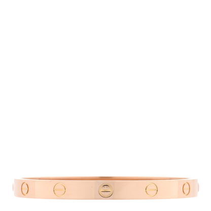 Cartier 18K Pink Gold LOVE Bracelet 17 1 of 7