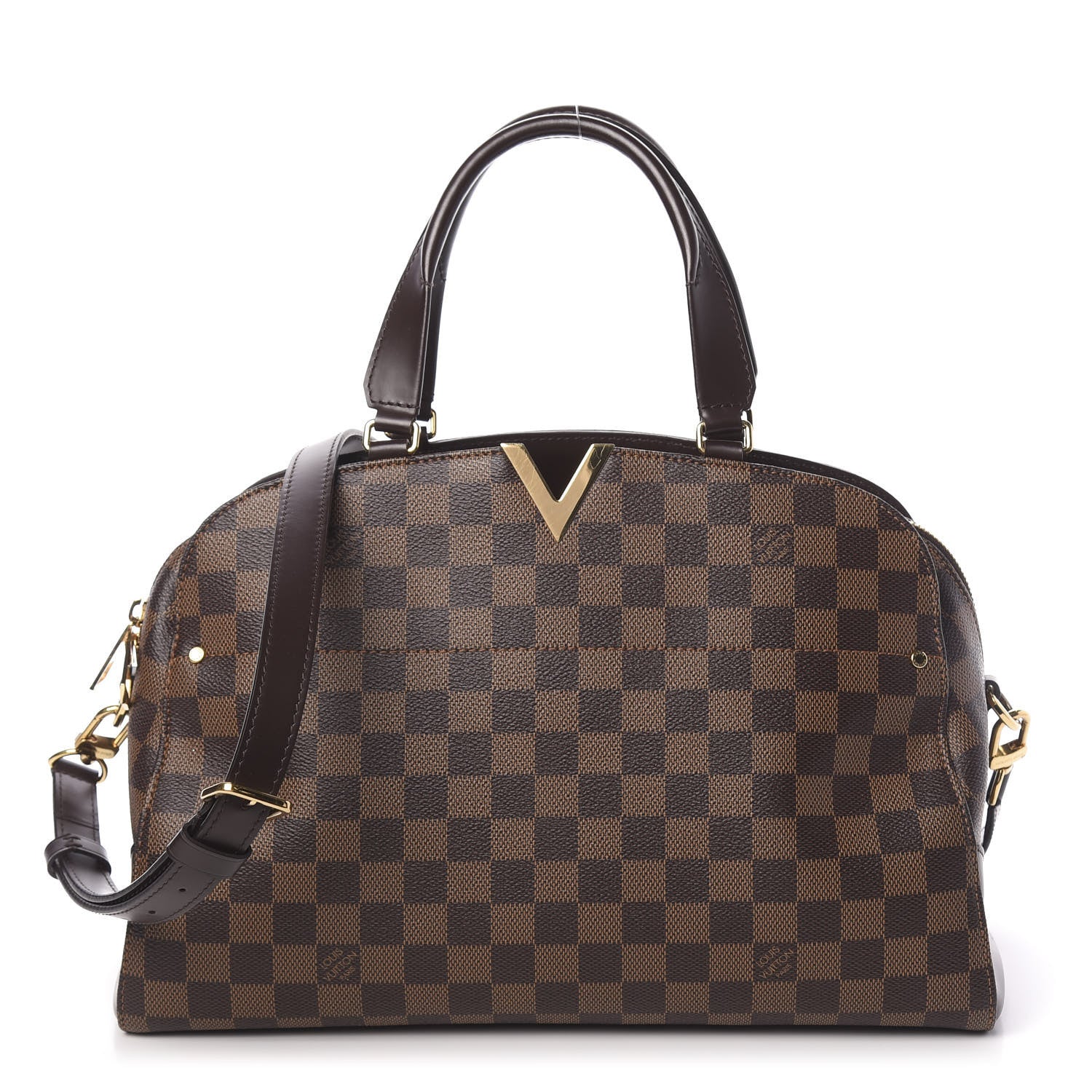 Louis Vuitton Damier Ebene Kensington Bowling Bag 1 of 10