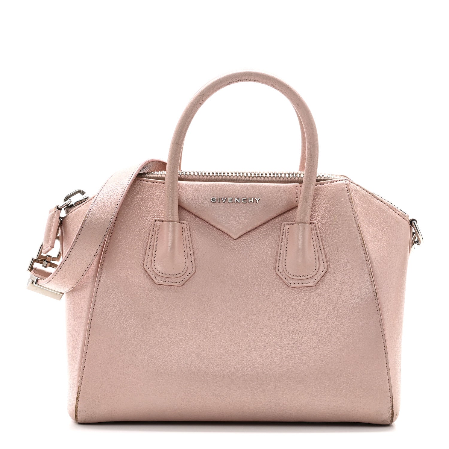 Givenchy Sugar Goatskin Small Antigona Pale Pink 1 of 16