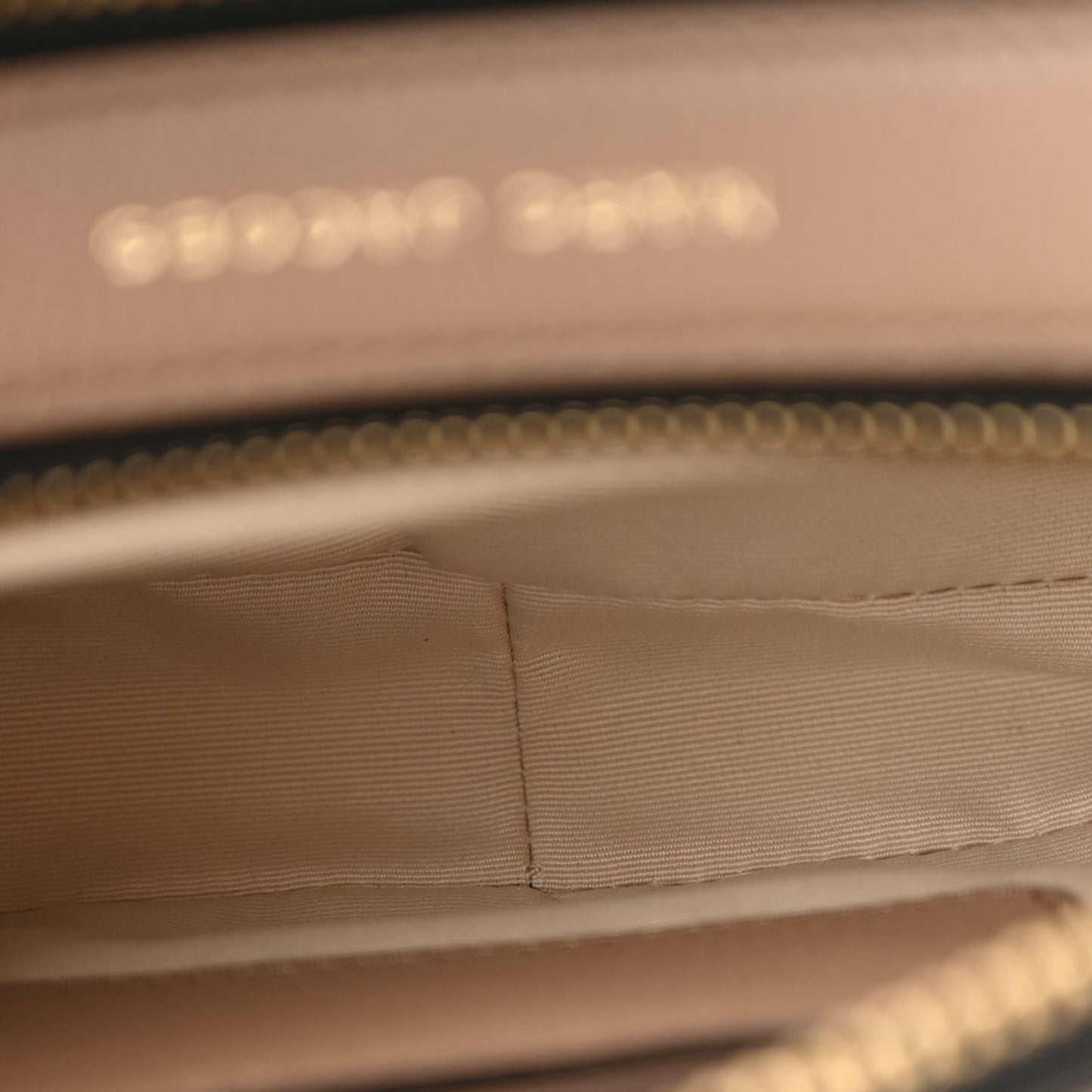 Calfskin Quilted The Moto Shot 21 Bag Dusty Beige