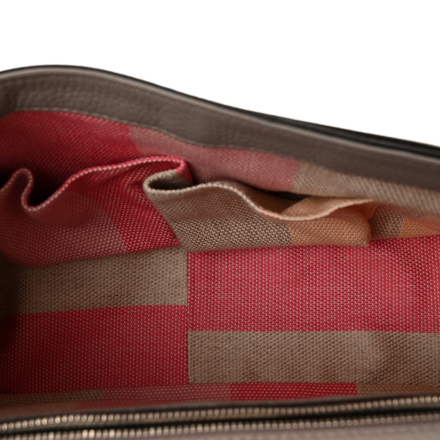 Gucci Cellarius Calfskin Medium Bamboo Daily Flap Shoulder Bag Storm Grey 5 of 9