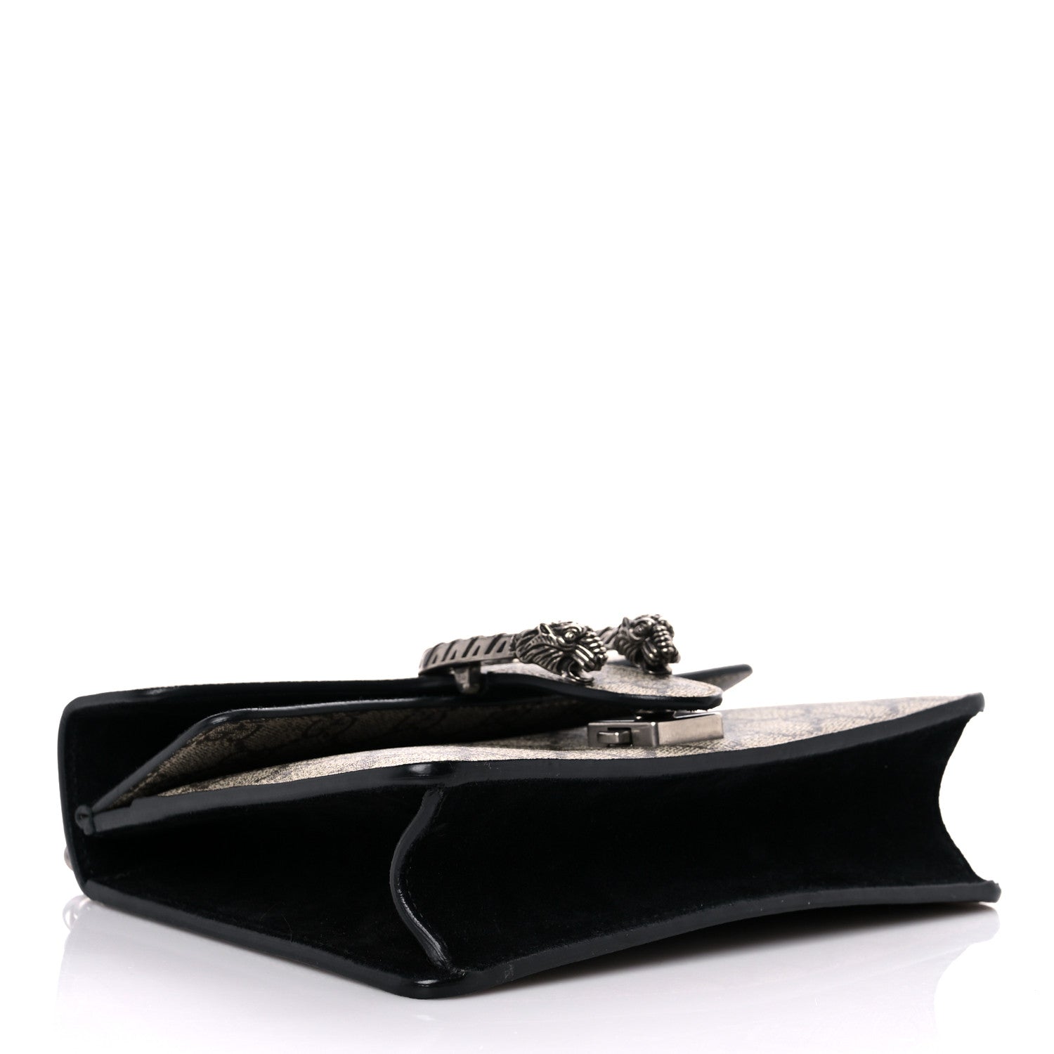 Gucci GG Supreme Monogram Mini Dionysus Shoulder Bag Black 4 of 12